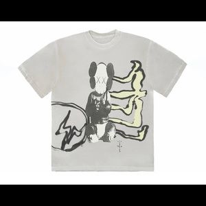 Travis Scott Fragment Kaws T Shirt